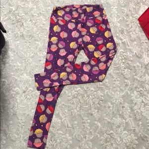 LuLaRoe TC Cupcake Leggings